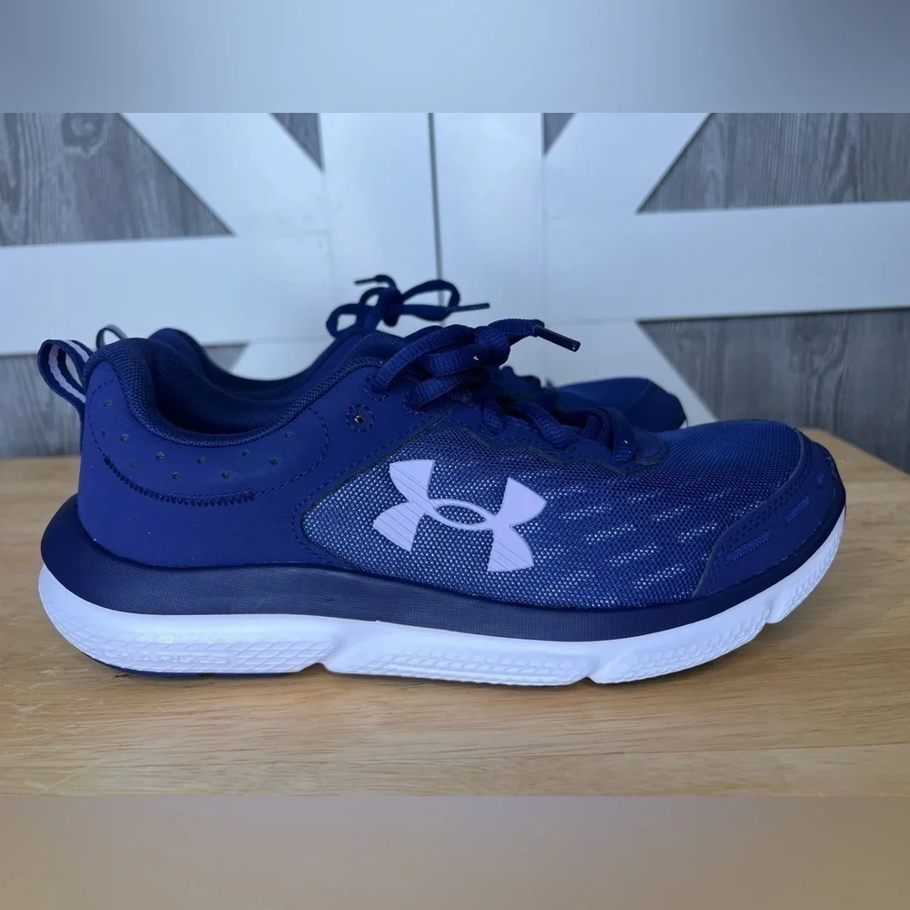 S26. NWT Under Armour Women's Charged Assert 10 Running Nebula Purple 8.5/EU40 - Picture 6 of 8